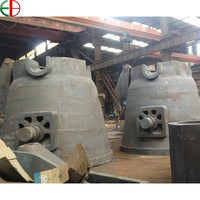 Pot de fusion en fonte sur mesure, résistant à la chaleur, pour la fusion d'alliages d'aluminium, de zinc et de plomb, destiné à la fonderie et au moulage