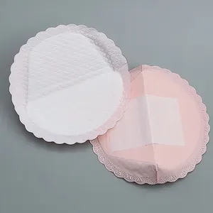 Shell Shape Free Sample White Manufacturer High Quality Ultra Thin Breathable Soft Breastfeeding Disposable Breast Nursing Pads