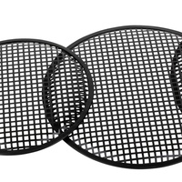 Grille perforée en métal peinte sur mesure pour haut-parleur audio domestique
