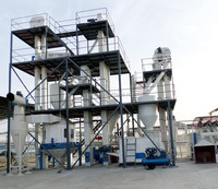 Usine de traitement d'aliments pour animaux clé en main 1-10 TPH, ligne de production d'aliments pour poissons, volailles et bétail, machine à granulés à matrice annulaire