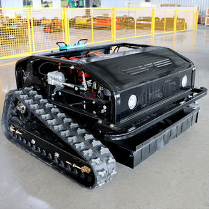 Cortacésped autopropulsado con control remoto inteligente pequeño para todo terreno, cortacésped sobre orugas, cero giro, máquinas cortadoras de césped para montar - Product Image 3