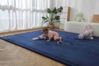 Tapis Tatami Personnalisé Grand Format pour Enfants, Tapis de Jeu Doux et Épais, Tapis de Salon pour Bébé, Tapis de Ramper en Mousse à Mémoire de Forme, Tapis de Yoga, Tapis Tatami