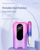 Machine à polir les ongles Hadiyah Beauty, poudre colorée rechargeable