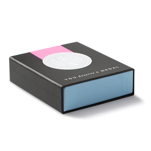 Tùy Chỉnh In Sang Trọng Các Tông Rỗng Giấy Đóng Gói Hộp Cúp Huy Chương Bao Bì Hộp Đồng Xu Trình Bày Hộp Hiển Thị Cho Giải Thưởng - Product Image 5