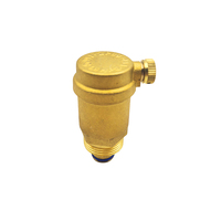 Soupape de ventilation automatique en laiton DN15-25 3/4\" à filetage mâle pour gaz à haute température, structure de réduction de pression pneumatique