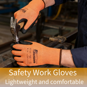A3 Anti-Cut <strong>Gloves</strong> <strong>with</strong> Good <strong>Grip</strong> Knife-Proof Safety for Fishing Work Hobby Activities Like Glass Handling and Wood Carving - Product Image 2