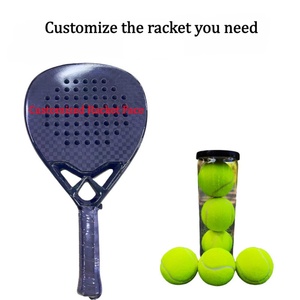 Raqueta de Pádel de Fibra de Carbono 3K 12K 18K de Alta Calidad, Ligera, con EVA y Diamante, Personalizable de Fábrica, Venta al Por Mayor - Product Image 3