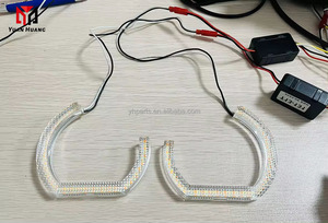 Auto Light Angel Eyes Anneau 90mm avec couvercle laiteux Kit de phares à LED pour voiture Système d'éclairage automobile - Product Image 3