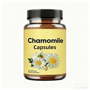 Cápsulas de Manzanilla Orgánica al por Mayor, Cápsulas de Flores de Manzanilla para Apoyo Inmunológico, Cápsulas de Manzanilla para Hombres y Mujeres - Product Image 1