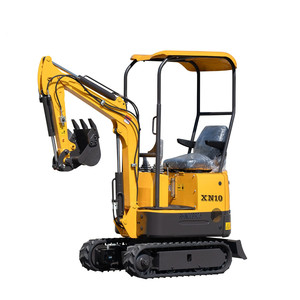 Mini-excavatrice sur chenilles <span class=keywords><strong>Rhino</strong></span> XN10, fabrication chinoise, certification CE/ISO, garantie 1 an, moteur, pompe et boîte de vitesses haute efficacité - Product Image 5