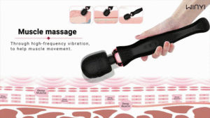 Vibrador inalámbrico recargable para adultos, juguetes eróticos, Varita con cable, masajeador, Baguette, masajeador para mujer - Product Image 3