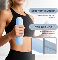 Haltères souples pour femmes, Pilates, perte de poids, haltères de musculation, ensembles d'haltères en silicone et en fonte