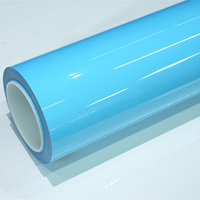 Film TPU auto-réparateur à changement de couleur, enduit PET, 1,52*15m, PPF TPU couleur, TPU haute élasticité, extensible/conforme, pour enveloppement complet de voiture