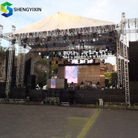 Conjunto de Estructura de Aluminio de 300x300 mm para Techo de Escenario y Montaje de Podio, en Oferta
