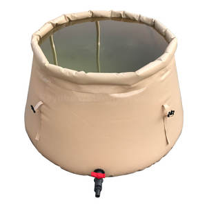 Tanque de Almacenamiento de Agua Flexible y Plegable de PVC de 0.5T, sin Soporte, Fácil de Mover - Product Image 1