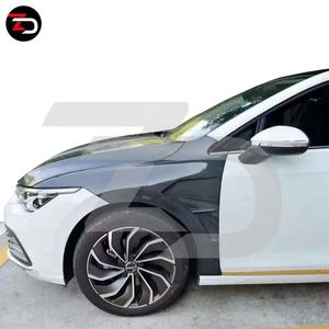 Capó de motor de admisión de aire estilo ASPE a <span class=keywords><strong>precio</strong></span> de fábrica, fibra de carbono para <span class=keywords><strong>Golf</strong></span> 8 R <span class=keywords><strong>GTI</strong></span> R Line MK8 - Product Image 4