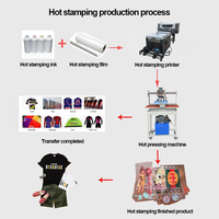 Impresora Digital Directa a Película A3, Máquina de Impresión de Camisetas con Cabezal de Impresión Xp600, Impresión de Logotipos y Transferencia de Diseños