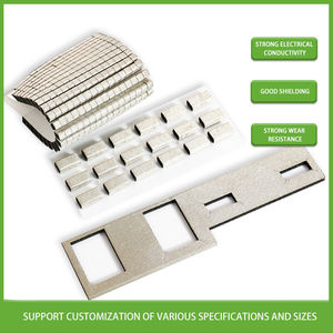 Zwarte Geleidende Schuimtape Voor Emi Afscherming Op Maat Gesneden Hoge Geleidbaarheid En Compressieherstel - Product Image 4