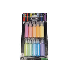 <span class=keywords><strong>Pintura</strong></span> de tela 3D de 6 colores, 0,75 oz, 22ml, pigmentos lavables y sin decoloración, <span class=keywords><strong>pintura</strong></span> de tela <span class=keywords><strong>para</strong></span> <span class=keywords><strong>ropa</strong></span> - Product Image 6