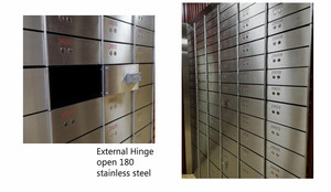 Khách sạn an toàn tiền gửi hộp Trung Quốc tùy chỉnh ngân hàng tiết kiệm tiền gửi hộp - Product Image 5