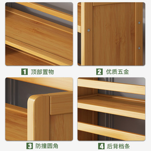 Mini Bookshelf Storage Rack Multi Tiered <b>Desktop</b> <b>Shelf</b> For Office Or Childrens Room Modern Design Durable Wood Construction - Product Image 4