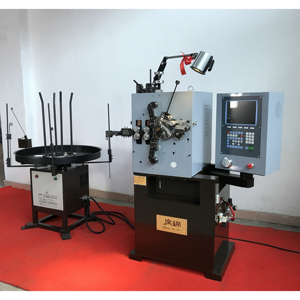 Machine à bobiner les ressorts de compression CNC 4 axes, marque chinoise de premier plan, produisant des ressorts de clavier, max 2 mm - Product Image 6