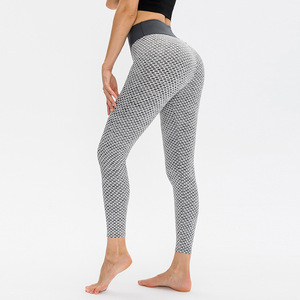 Polyester Spandex Scrunch Butt Femmes Yoga Pantalon Gym Leggings - Product Image 2