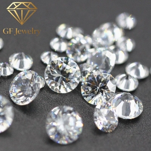 Diamant naturel avec certificat GIA, couleur DEF, pureté VS VVS, blanc, taille brillant ronde, véritable diamant pour bijoux sur mesure - Product Image 1