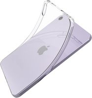 Étui pour tablette en TPU souple noir Transparent pour iPad Mini 7 Mini 6 Anti-jaunissement antichoc Flexible étanche enfants couvre