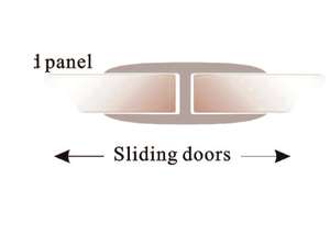 ختم مانع تسرب مياه مطاطي شفاف (شفاف) من النوع H-Type PVC - Product Image 4
