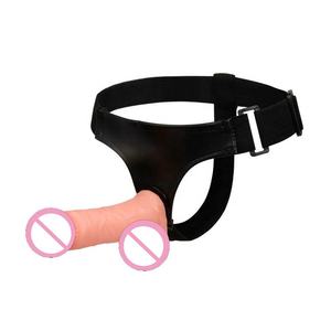 Baile, venta al por mayor, arnés Ultra apasionado, consolador con correa para <span class=keywords><strong>lesbianas</strong></span>, Material TPE, consoladores portátiles para masturbación Gay femenina - Product Image 2