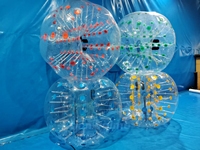 Prix du fabricant Boule de pare-chocs gonflable en PVC pour les jeux de sport pour enfants Installations de parcs d'attractions Projets de divertissement amusants