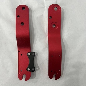 Suspensión para Patinete Eléctrico, Tamaño Abierto 135mm 150mm, Brazo de Horquilla Delantero y Trasero y Mecanismo de Plegado para Patinete de 10 y 11 Pulgadas - Product Image 4