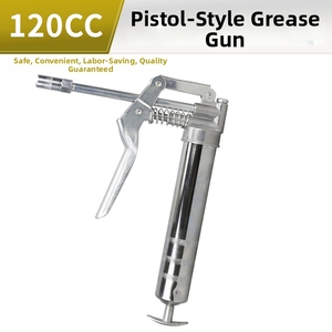 <span class=keywords><strong>Pompe</strong></span> <span class=keywords><strong>à</strong></span> pistons <span class=keywords><strong>mini</strong></span> 120cc GG120PF03CK2, kit de graisseur <span class=keywords><strong>à</strong></span> poignée pistolet, tube de 3 oz, haute pression, type manuel, OEM, garantie 1 an - Product Image 6