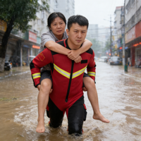 Équipement de sauvetage aquatique, veste de sauvetage imperméable, combinaison de plongée une pièce, veste de sauvetage réfléchissante bleu ciel, veste de sauvetage d'urgence