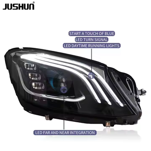 ชุดไฟหน้าสำหรับ S-class W222 ปี 14-17 แบบดัดแปลง ไฟ LED ใหม่ ไฟเดย์ไลท์ JUSHUN สำหรับ Mercedes-Benz S-class W222 ปี 14- - Product Image 4