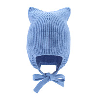 Nouveau Bonnet Tricoté 2026 avec Oreilles de Chat Mignonnes, Chaud et Polyvalent pour Femme, Effet Amincissant sur le Visage