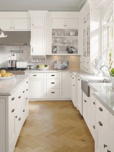 Sang trọng pháp biệt thự tủ bếp thiết kế melamine Board carcase particleboard đá cẩm thạch nhân tạo bao gồm vòi nước căn hộ - Product Image 4