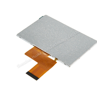 Fabrik-Bestseller 4,3 Zoll 480*272 TN Normalerweise Weißes RGB LCD-Panel Optional mit Touchscreen für Industriesteuerung 300cd/m2 Helligkeit