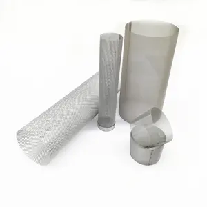 30 50 100 mesh 304 316 316L stainless steel metal woven wire mesh dutch weave filter tube