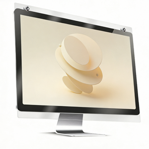 Écran de protection anti-lumière bleue en acrylique de 15 pouces, qualité supérieure, à clipser, panneau anti-reflet rigide pour espace de travail de bureau - Product Image 1