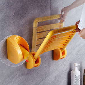 Chaise de douche pliable Fuboo, tabouret de salle de bain pour personnes âgées avec support mural, design moderne et simple - Product Image 1