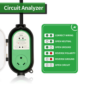 Protecteur de surtension <span class=keywords><strong>pour</strong></span> VR <span class=keywords><strong>30</strong></span> A, analyseur de circuit <span class=keywords><strong>pour</strong></span> VR NEMA TT-30R avec couvercle résistant aux intempéries, <span class=keywords><strong>adaptateur</strong></span> <span class=keywords><strong>pour</strong></span> camping-car, remorques de voyage - Product Image 4