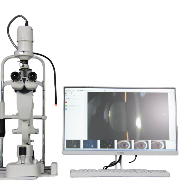Good Quality  Operating Microscope Slit Lamp Aupha V LED with the CCD Camera Module
