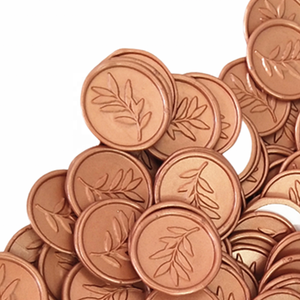 Sceau autocollant en feuille de cire auto-adhésive, étiquette auto-adhésive, pour sceau de cire, de couleur or, pour feuille de mariage - Product Image 3