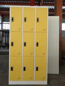 9-<b>Door</b> Lockers Use Metal Storage Locker Cabinet Wardrobe for Employees School Gym Workshop Home Office - Product Image 1