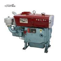 Moteur diesel monocylindre horizontal 4 temps VISION ZS195 13 CV pour tricycle/bateau - Nouveauté !
