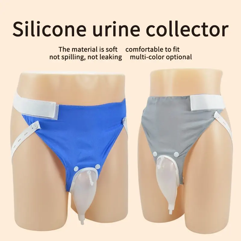 Smart panties urine bags for catheter Reusable Silicone Urinal for Men and women