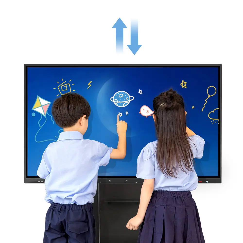 All-In-One PC Bảng Tương Tác Đứng 75 Inch Full HD 4K TV Class Kỹ Thuật Số Bảng Thông Minh
