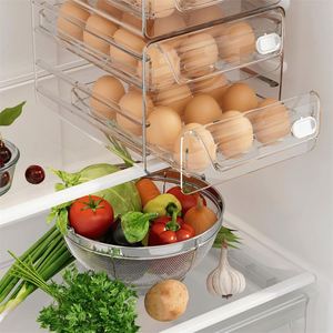 Los productos calientes se pueden congelar para colocar un cartón de huevos de grado alimenticio transparente fresco multicapa - Product Image 1